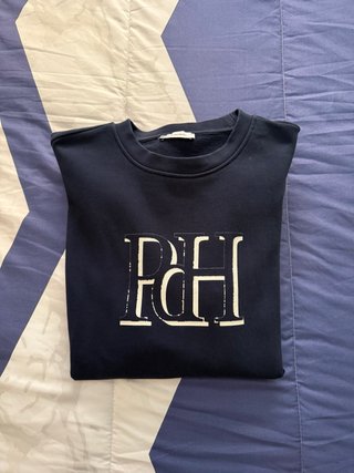 Sudadera Pedro del Hierro Azul Logo