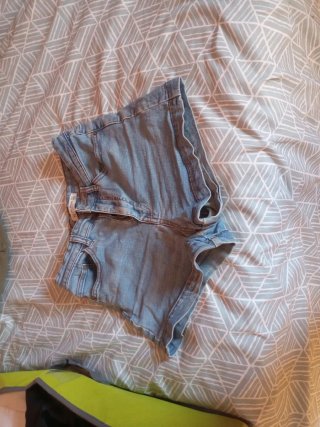 Pull&Bear Vaqueros Cortos Azules Talla XS