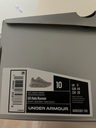 Under Armour Halo Runner Beige/Blanco