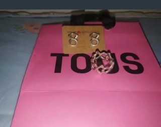Anillo y pendientes Tous Infinit plata