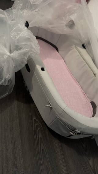 Carro Bebé Stokke Trailz Gris/Rosa