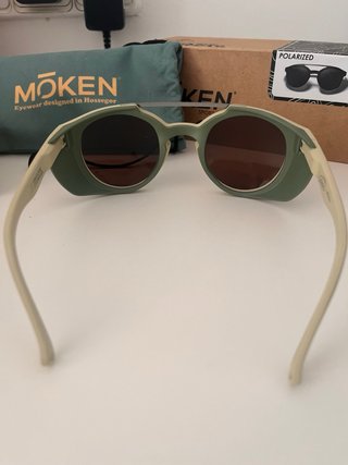 Gafas de sol Moken Polarizadas Beige/Verde