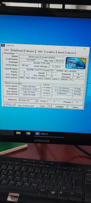 Processador Intel Core 2 Quad Q9550 2.83GHz