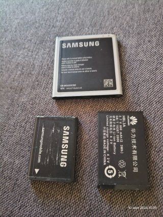 3 Baterías Móvil Samsung y Huawei