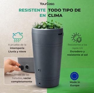 Depósito colector agua 230L terracota