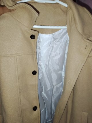 Chaqueta de invierno beige