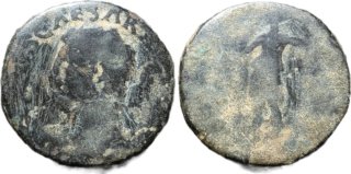 Moneda romana Claudio I 41-54 d.C.