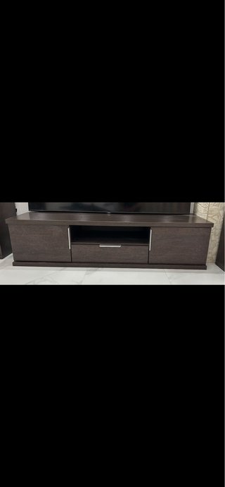 Mueble TV madera marrón