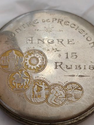 Reloj de bolsillo de plata