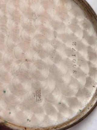 Reloj de bolsillo de plata