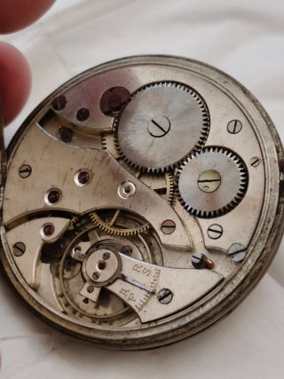 Reloj de bolsillo de plata