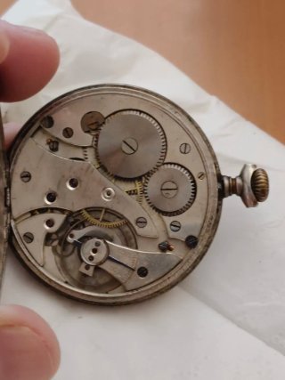 Reloj de bolsillo de plata