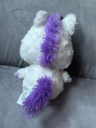 Peluche unicorno Yoohoo & Friends bianco lilla
