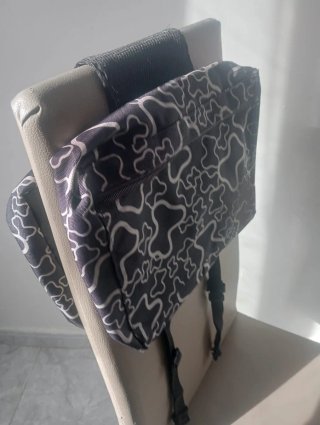 Saco de sillín de bicicleta con estampado