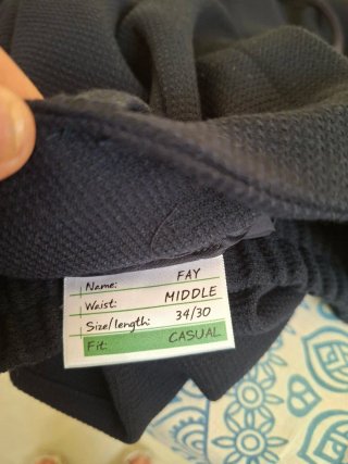 Pantaloni donna blu tg IT 38/40