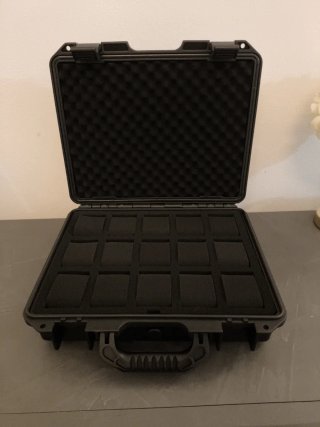 Valigetta porta orologi 15 posti