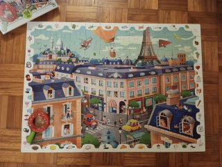 Pack Puzzle Detective 108 piezas y puzzle París208