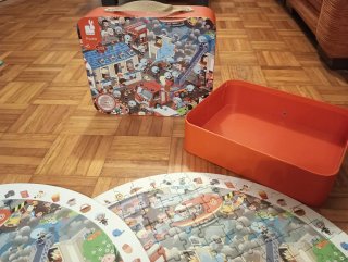 Pack Puzzle Detective 108 piezas y puzzle París208
