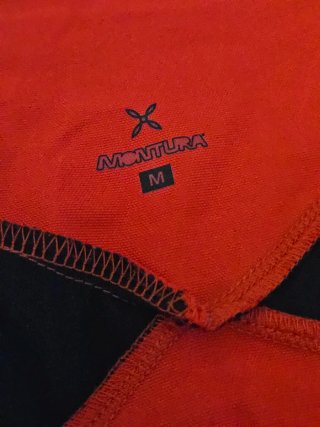 Giacca Montura uomo rossa e nera