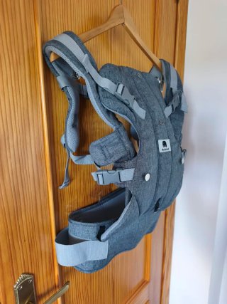 Mochila Portabebés Ergonómica Gris