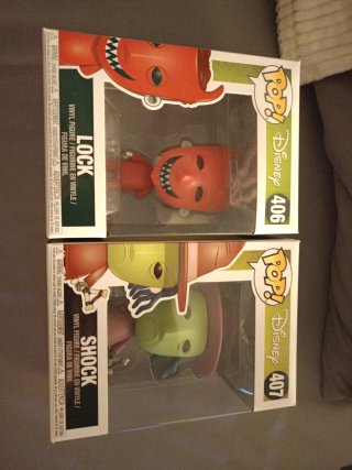 Funko Pop! Disney Lock y Shock