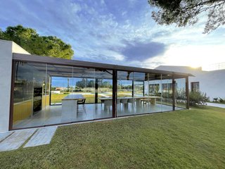 Cerramiento Correderas de Cristal sin Perfil
