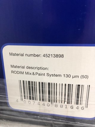 Rodim Mix & Paint System 130 µm