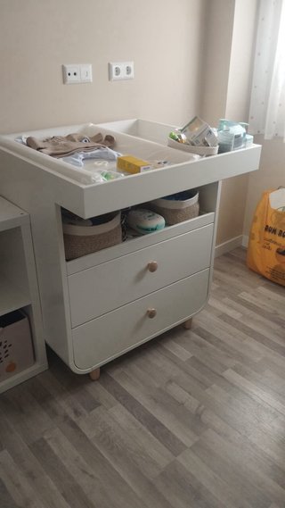 Cómoda cambiador bebé