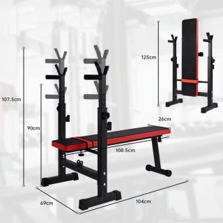 Banco de gimnasio plegable