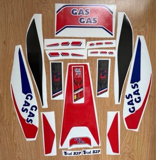 Kit Adhesivos Gas Gas 1989 Trial 327