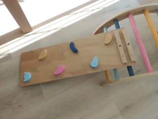 Arco de escalada con rampa de Aldi