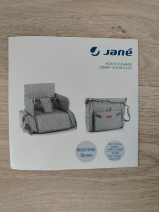 Trona portátil Jané Avant convertible en bolso