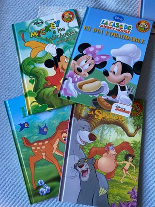 Colección de libro mini aventuras Disney