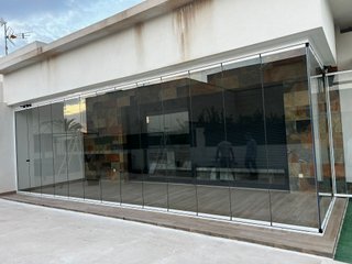 Cerramiento Cortinas de Cristal