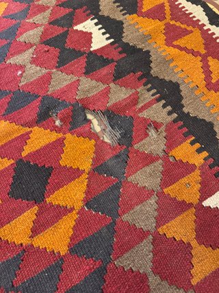 Alfombra Vintage Kilim Lana