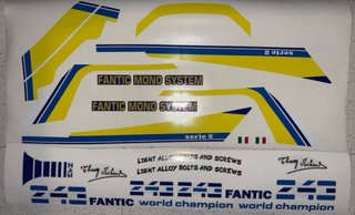 Pegatinas Fantic 243 1988