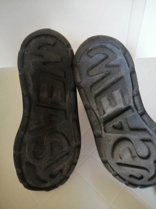 Stivali gomma neri taglia 38/39