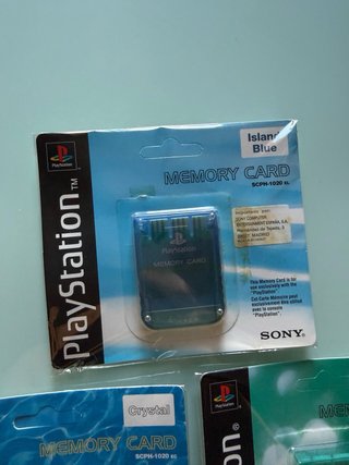 Tarjetas Memoria PlayStation Blister memory card
