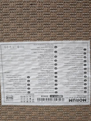 Alfombra IKEA Morum Beige 160x230 cm