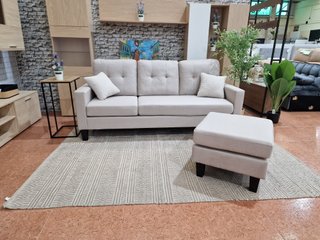 Sofá Cama Chaise Longue Bella 184 Beige