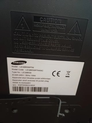 Televisor Samsung 32 Negro