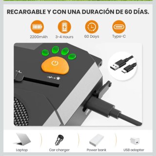 ‎Honey Paws Antiladridos para Perros Ultrasónico