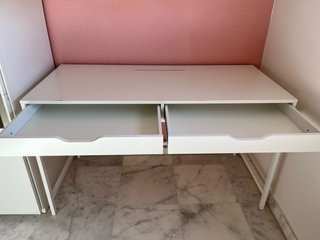 Escritorio IKEA ALEX Blanco 132x58 cm