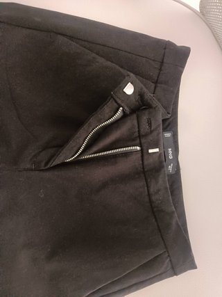 Pantalón pitillo Mango negro T.36