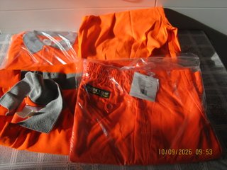 Conjunto Ropa Trabajo Naranja 4 Piezas