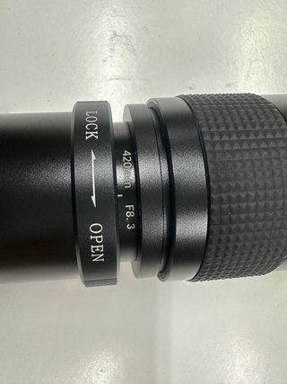 Lente Super Teleobjetivo Zoom MF