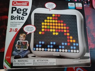Quercetti Peg Brite 120 Juguete Iluminado