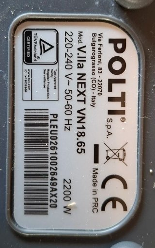 Plancha de Vapor Polti Vaporella Next VN18.65