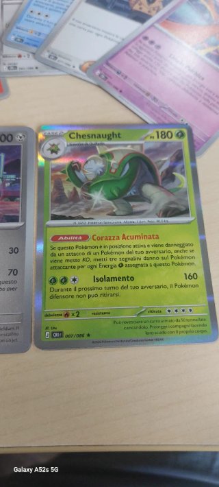 Lotto carte Pokemon Caos Nascente