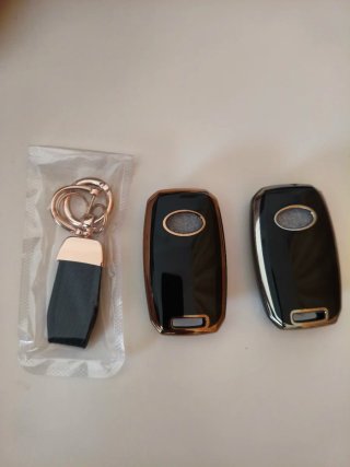 Fundas Llave Kia Negro Brillante